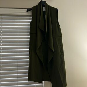 Elodie sleeveless trench vest